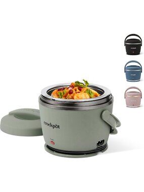 Portable Electric Lunch Box - 20oz Food Warmer for Travel | Spill-Free